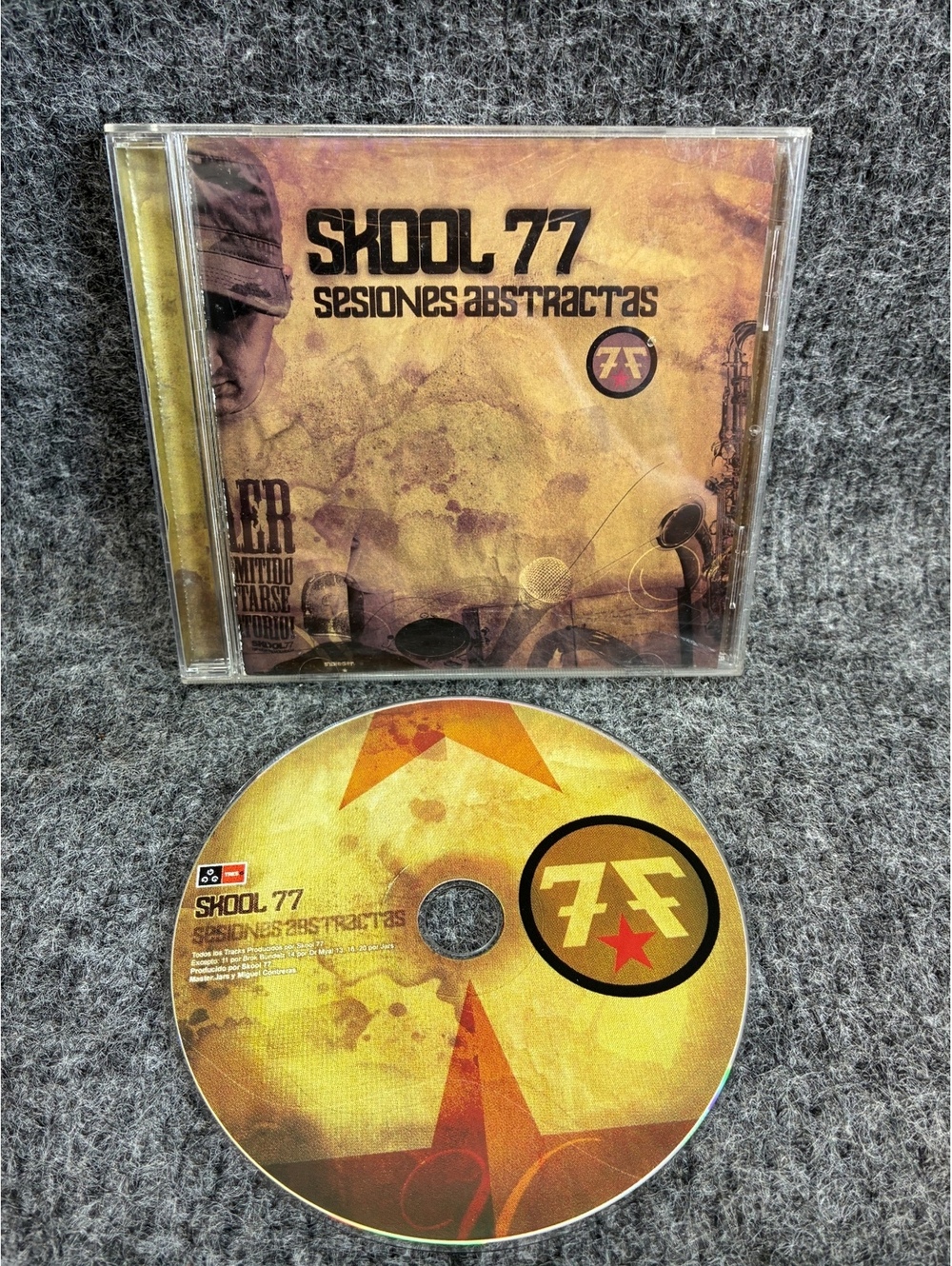 Skool 77 Sesiones Abstractas CD Album